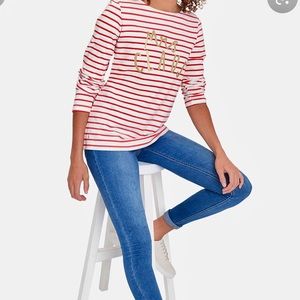 Mrs Claus Harbour Top from Joules